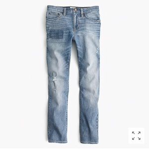 Jcrew Vintage Crop Jeans in Patchwork